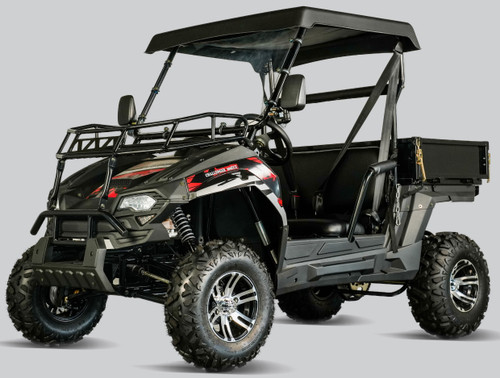 TrailMaster Challenger 200EX EFI UTV Deluxe, Windshield, Push Bar